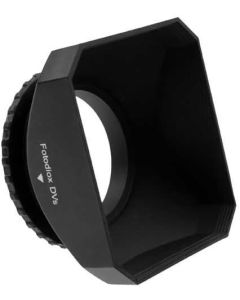 Fotodiox Video Camera, Camcorder DV Lens Hood, Sun Shade, 27mm Black