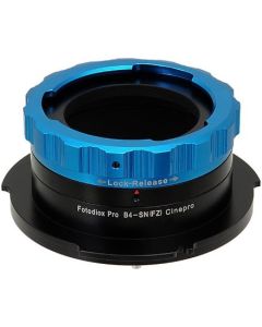 Fotodiox Pro Lens Mount Adapter, B4 (2/3") Cinema Lens to Sony FZ Mount Camera Adapter - fits Sony PMW-F3, F5, F55 Digital Cinema Camcorders