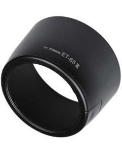 Fotodiox Lens Hood Replacement for ET-65III Compatible with Canon EF 85mm f/1.8 and Other Canon Telephoto Lenses