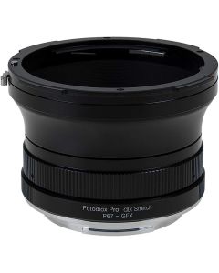 Fotodiox DLX Stretch Lens Mount Adapter Compatible with Pentax 6x7 Lenses to Fujifilm GFX G-Mount Mirrorless Cameras