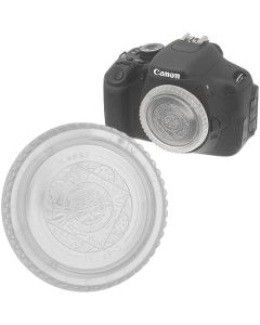 Fotodiox Transparent Designer Body Cap Compatible with Canon EF and EF-S Mount Cameras