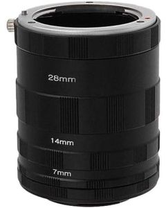Fotodiox Macro Extension Tube Set for Extreme Close-up for Micro Four Thirds Cameras