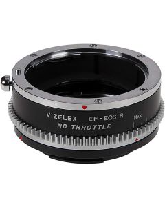 Vizelex CINE ND Throttle Lens Adapter Compatible with Canon EF Full Frame Lenses on Canon RF-Mount Cameras