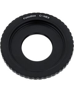 Fotodiox Lens Mount Adapter Compatible with C-Mount CCTV/Cine Lenses on Select Sony E-Mount Cameras