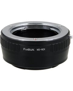 Fotodiox Lens Mount Adapter, Minolta MD/MC/SR Rokkor Lens to Sony Alpha NEX E-mount Camera, fits Sony NEX-3, NEX-5, NEX-5N, NEX-7, NEX-7N, NEX-C3, NEX-F3, Sony Camcorder NEX-VG10, VG20, FS-100, FS-700