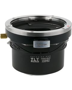 Fotodiox Pro TLT ROKR - Tilt/Shift Lens Mount Adapter for Pentax 645 (P645) Mount SLR Lenses to Sony Alpha E-Mount Mirrorless Camera Body