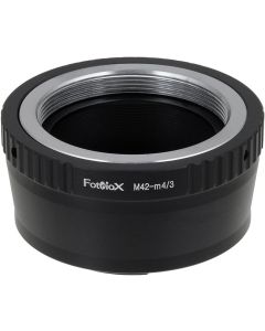 Fotodiox Lens Mount Adapter, M42 (42mm x1 Thread Screw) Lens to Micro 4/3 Olympus PEN and Panasonic Lumix Cameras
