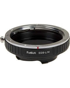 Fotodiox Lens Mount Adapter with 6-Bit M-Coding - Compatible with Canon EOS (EF/EF-S) D/SLR Lens to Leica M Mount Rangefinder Camera Body