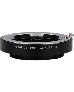 Fotodiox Pro Lens Mount Adapter - Compatible with Leica M Lens to Sony Alpha E-Mount Mirrorless Cameras