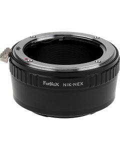 Fotodiox Lens Mount Adapter - Nikon Lens to Sony NEX E-Series Camera fits Sony NEX-3, NEX-5, NEX-5N, NEX-7 and Sony Video Camcorder NEX-VG-10 VG10
