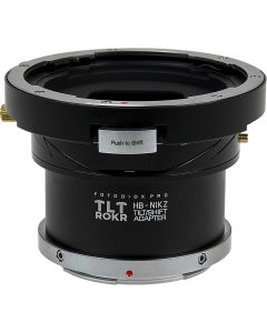 Fotodiox Pro TLT ROKR - Tilt/Shift Lens Mount Adapter Compatible with Hasselblad V-Mount SLR Lenses to Nikon Z-Mount Mirrorless Camera Body