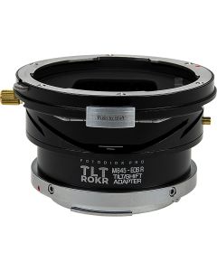 Fotodiox Pro TLT ROKR - Tilt/Shift Lens Mount Adapter Compatible with Mamiya 645 (M645) Mount Lenses to Canon RF Mount Mirrorless Camera Body