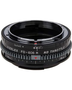 Vizelex CINE ND Throttle Lens Adapter Compatible with Canon FD Lenses on Canon RF-Mount Cameras