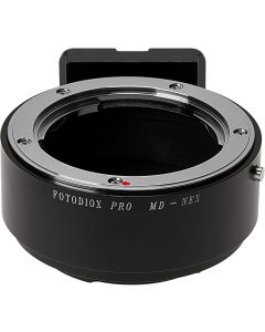 Fotodiox Pro Lens Mount Adapter, Minolta MD/MC/SR Rokkor Lens to Sony Alpha NEX Camera, fits Sony NEX-3, NEX-5, NEX-5N, NEX-7, NEX-7N, NEX-C3, NEX-F3, Sony Camcorder NEX-VG10, VG20, FS-100, FS-700